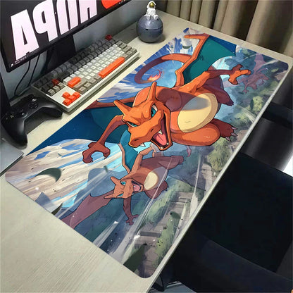 Pokémon XXL Gaming Mouse Pad – 900×400 Extended Anime Desk Mat (Pikachu Cartoon Playmat)