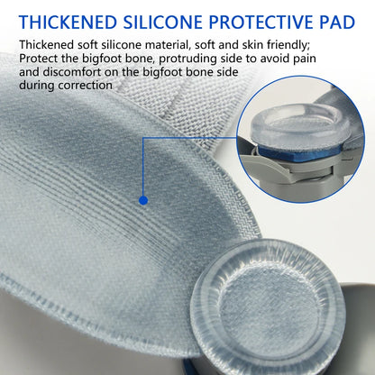 Adjustable Bunion Corrector Splint – Unisex Big Toe Separator Support Brace for Foot Alignment & Comfort