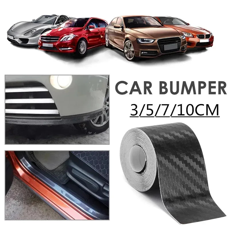Cinta protectora de nanofibra de carbono 1-5M – Tira de película impermeable autoadhesiva para protección de puertas de coche, espejos, parachoques y bordes