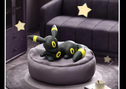 Pokémon Eevee Sleeping Pose Blind Box Figure – Cute Anime Collectible Lucky Charm Toy