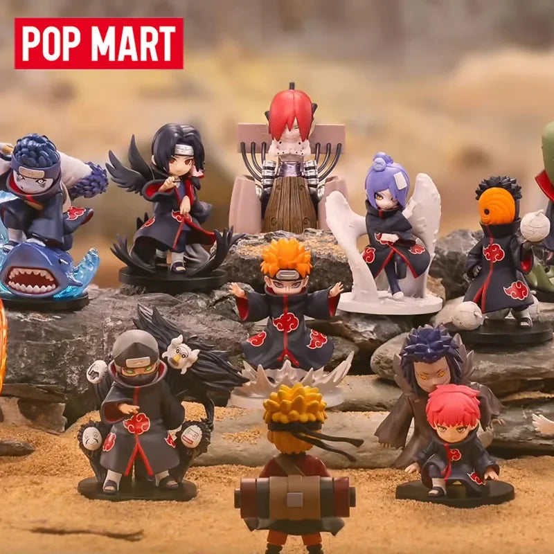 POP MART GONG Naruto Shippuden Akatsuki Arc Series – Mystery Blind Random Box Action Figure, Collectible Toy & Surprise Gift
