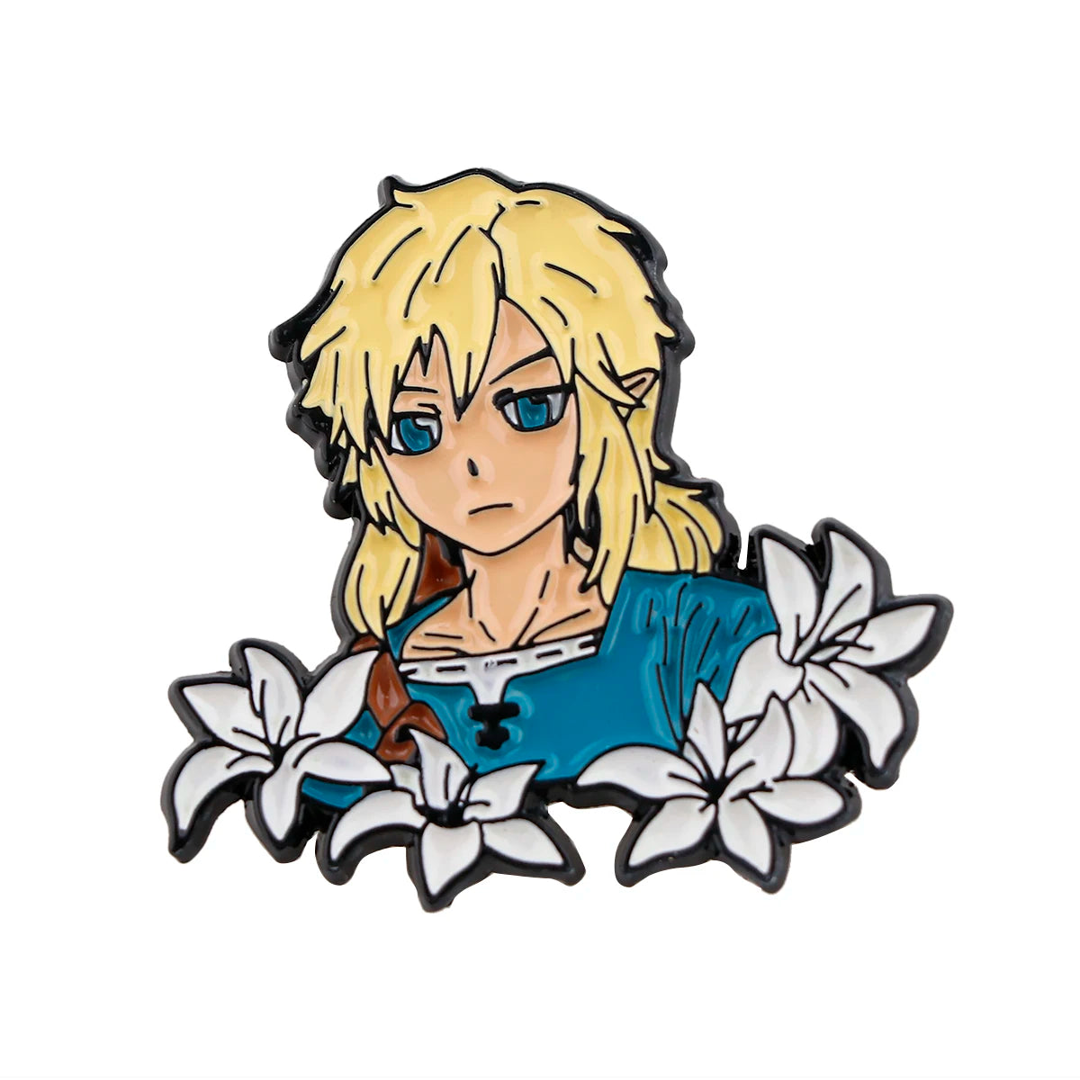 Anime Game Enamel Pins – Metal Lapel Brooch Set for Backpack, Costume & Cosplay Accessories Gift