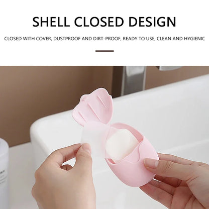 50/150 unidades de láminas de jabón portátiles para viajes – Láminas de papel de jabón desechables para lavar a mano, limpiar el baño, acampar al aire libre e higiene de viaje, tiras de espuma de jabón ligeras con fragancia