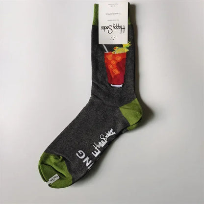 2025 Men’s Classic Crew Socks – Cotton Sports Socks for Comfortable Everyday & Athletic Wear, Sizes 41–46