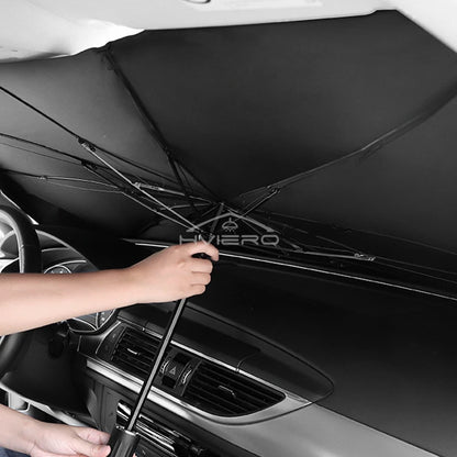 Pare-soleil pliable pour pare-brise de voiture – Pare-soleil avant anti-UV pour intérieur de véhicule