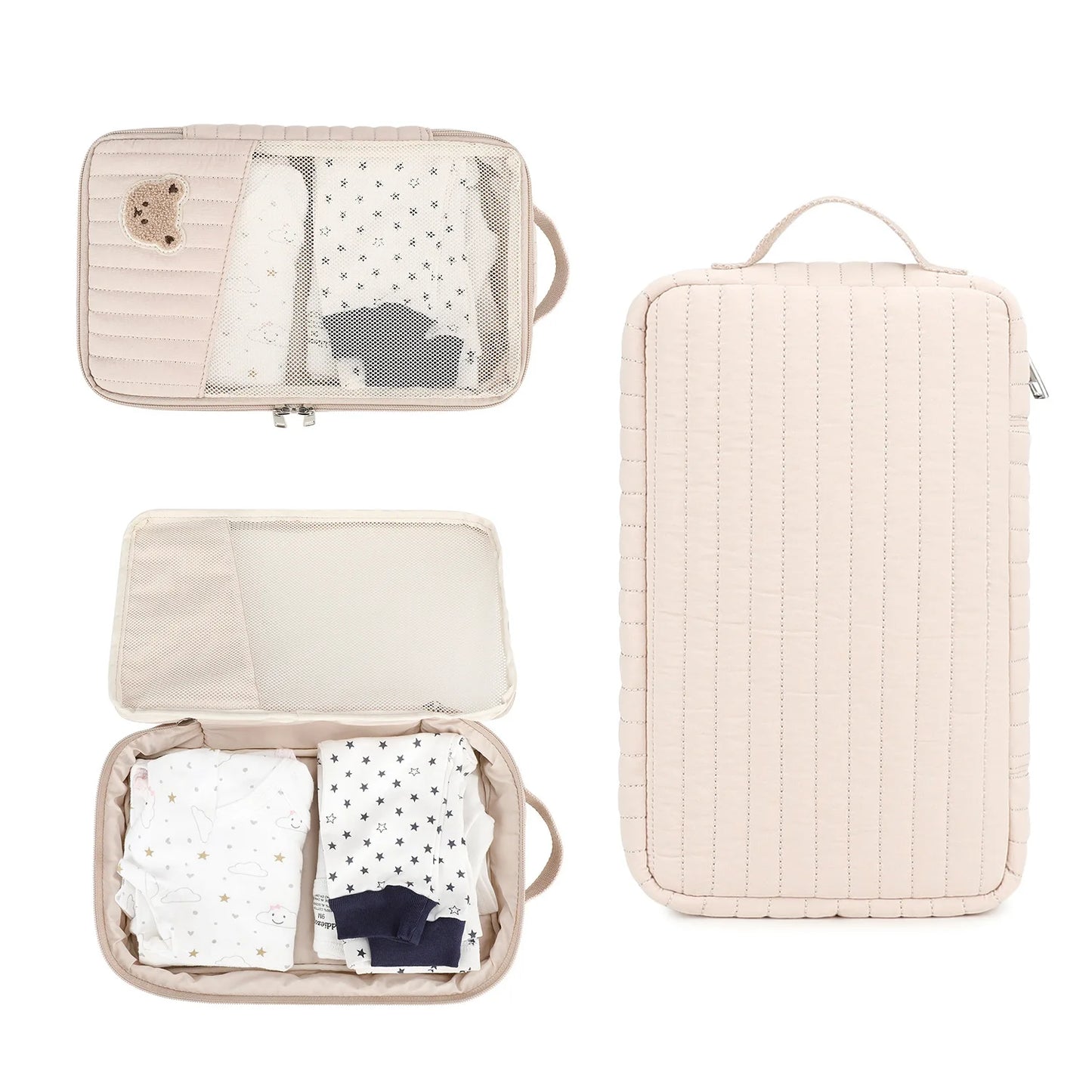 Joli sac de rangement pour couches de bébé – à suspendre à la poussette pour les couches, les vêtements, les voyages et les essentiels de la chambre de bébé