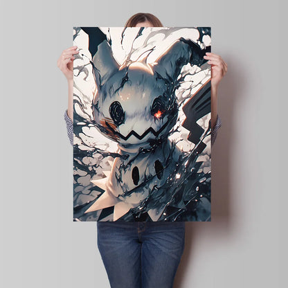 Pokémon Umbreon Canvas Wall Art – Stylish High Quality Decorative Painting for Home (Multiple Sizes)