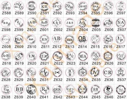 Custom Initials Embosser Stamp – Personalized Book & Wedding Embossing Seal for Address, Library & Gift Branding | Custom Paper Decor Accessory