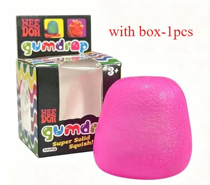 Schylling Needoh Nice Cube Sensory Nice-Sicle Stress Relief Squishy Cube Anti-Anxiety Squeeze Object For Focus ADHD Population