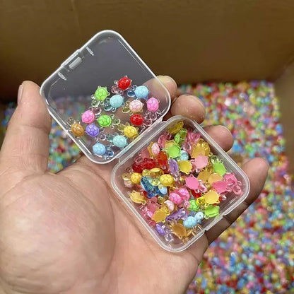 100 Piezas Mini Figuritas de Tortuga que Brillan en la Oscuridad – Miniaturas de Tortuga de Resina para Jardines de Hadas, Micropaisajismo, Decoración de Acuarios y Manualidades DIY