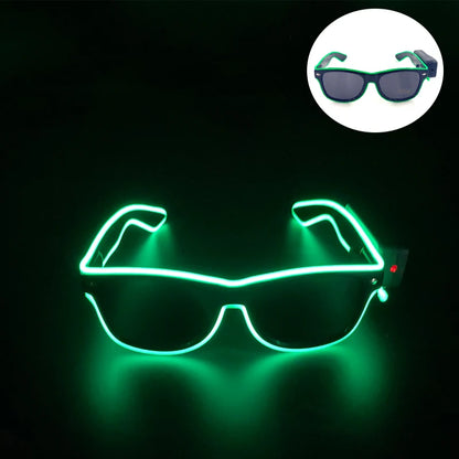 Ventilador de Mano Plegable con Luz LED – Ventilador Luminoso de 10 Pulgadas para Raves, Discotecas, Festivales y Fiestas