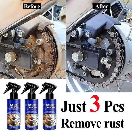 Aerosol Eliminador de Óxido para Automóviles – Limpiador de Óxido de Metal y Hierro de Acción Rápida para Piezas de Automóvil, Tubos de Escape, Herramientas y Eliminación de Manchas