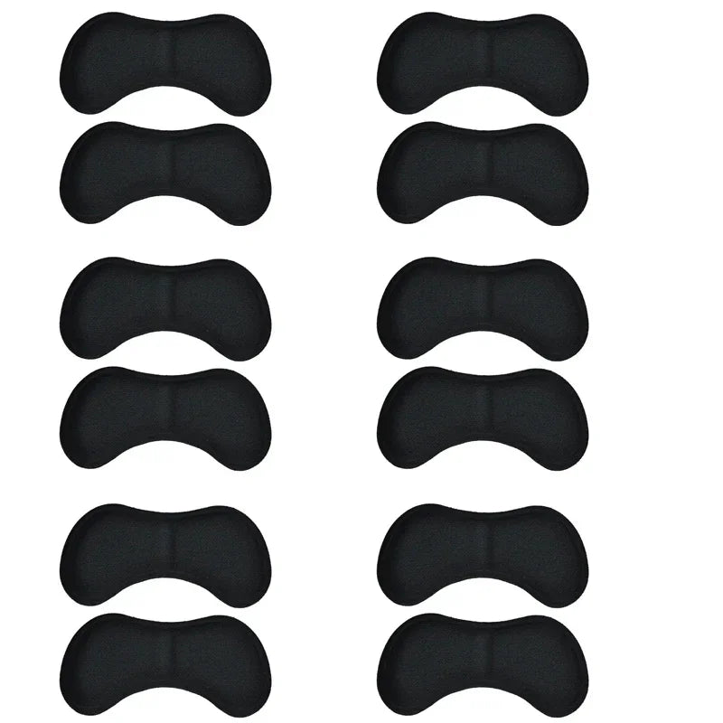 12PCS Heel Cushion Pads – Adhesive Anti-Wear Heel Protector Inserts for Shoes, Soft Foot Care Insoles for Comfort & Protection