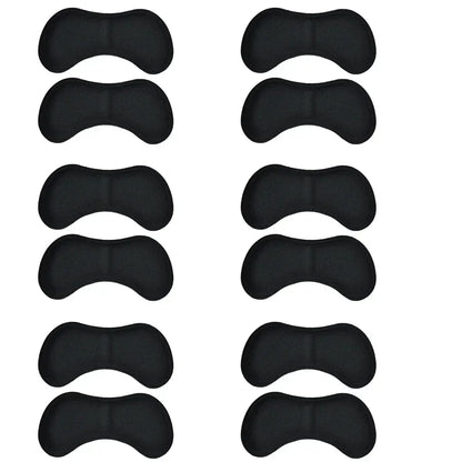 12PCS Heel Cushion Pads – Adhesive Anti-Wear Heel Protector Inserts for Shoes, Soft Foot Care Insoles for Comfort & Protection