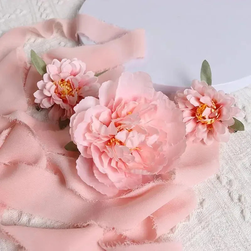 Lot de fleurs de roses artificielles en soie – 3/21 roses artificielles pour bouquets DIY, mariages et décoration intérieure