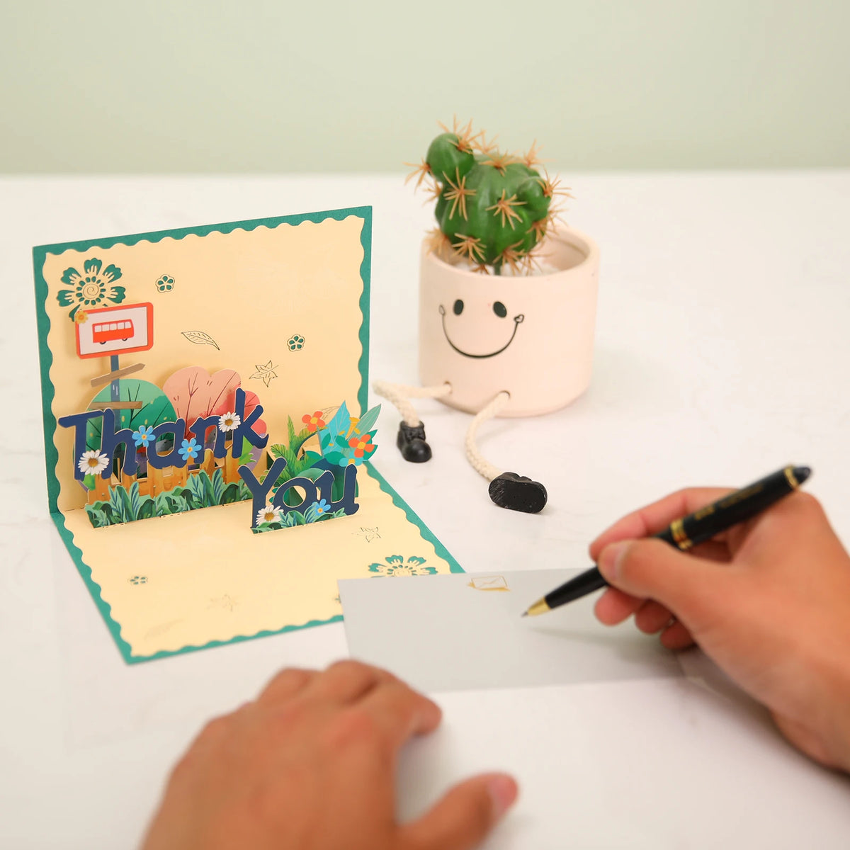 3D Pop-Up Thanksgiving Greeting Card – Thank You Card for Family, Friends, Appreciation & Holiday Wishes