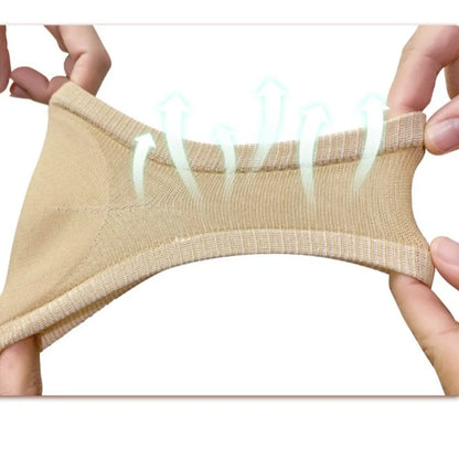Silicone Heel Protectors – Moisturizing Heel Socks with Anti-Crack Design, Soft Gel Heel Pads for Dry Skin & Everyday Foot Care