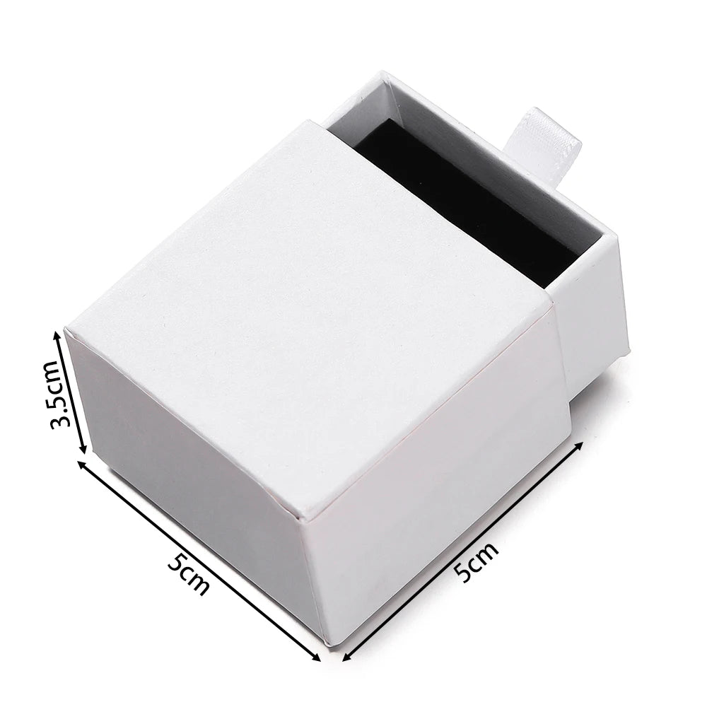 Caja de Regalo Creativa con Cajón para Joyas – Anillos, Collares, Pendientes y Pulseras – Estuche de Lujo para Exhibición y Empaque de Joyería