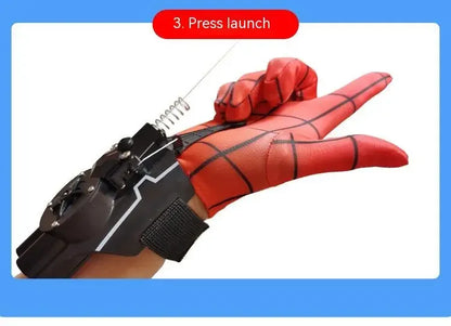 Lanzador de Telarañas Automático – Juguete de Cosplay de Superhéroe con Cuerda y Dispositivo de Muñeca