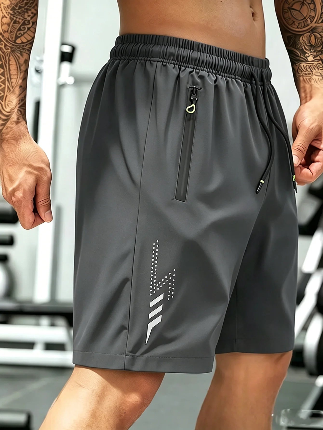 Men's Quick-Dry Basketball Shorts – Plus Size Breathable Y2K Streetwear Sports Shorts for Gym, Running & Summer Casual Wear