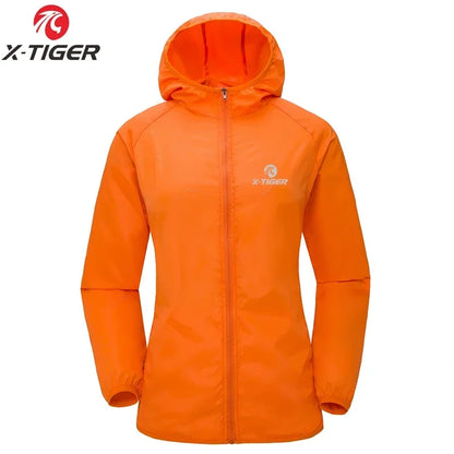 X-TIGER Waterproof Hiking Jacket – Unisex Quick-Dry UV Protection Windbreaker for Camping, Trekking, Fishing & Outdoor Sports