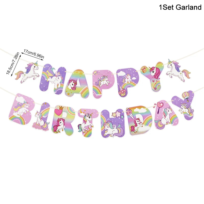 Large Standing Unicorn Foil Balloon – Kids' Unicorn Birthday Party Decoration, Cute Animal Balloon for Girls, Baby Shower & Party Favors