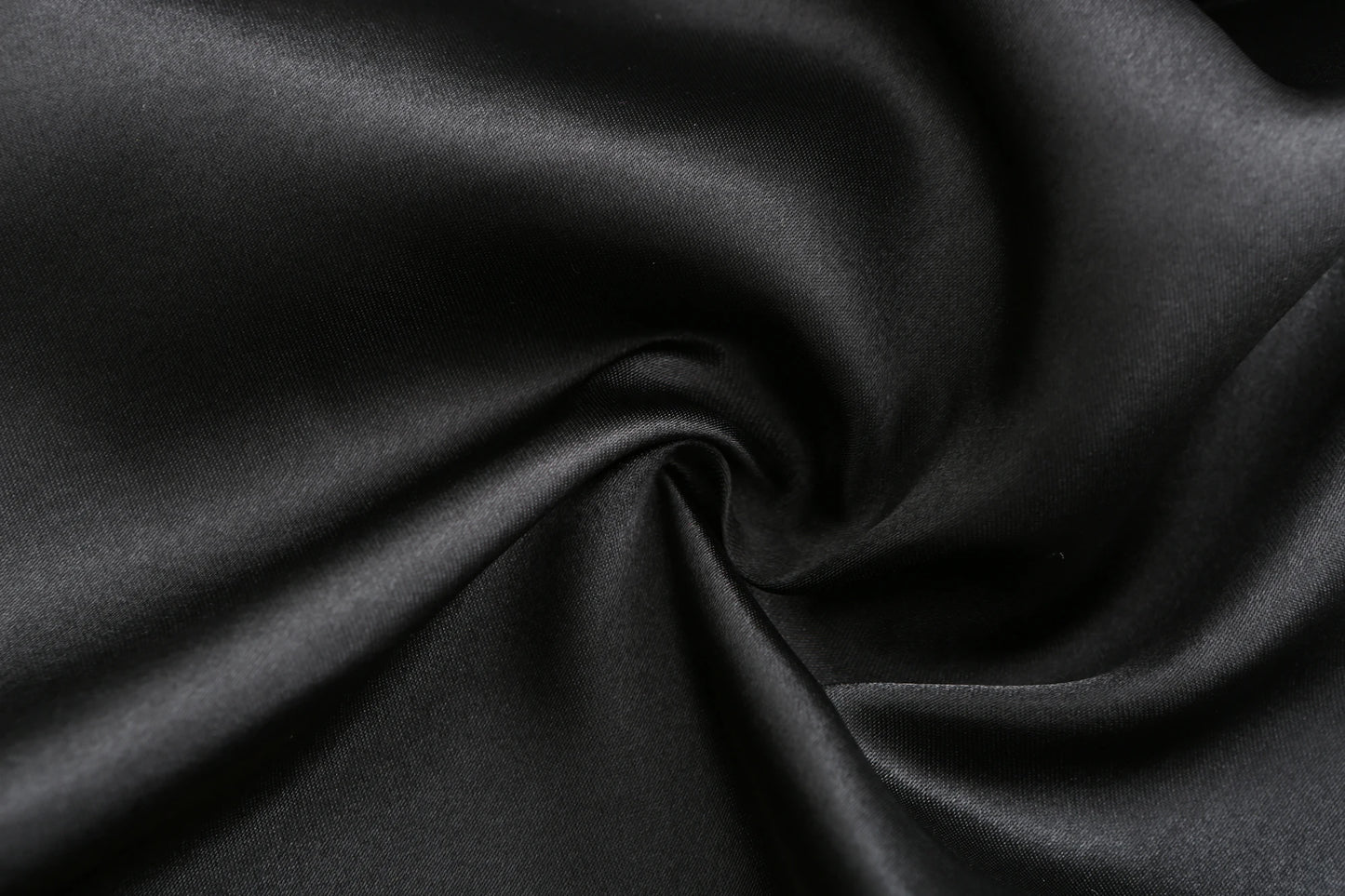 Women’s Black Satin Robe – Silky Kimono Bridal Wedding Bridesmaid Loungewear Dressing Gown