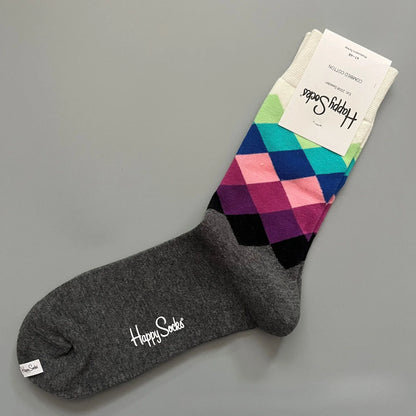 Men’s Classic Crew Socks – Cotton Everyday Socks, Sizes 7–11 UK (41–46 EU)