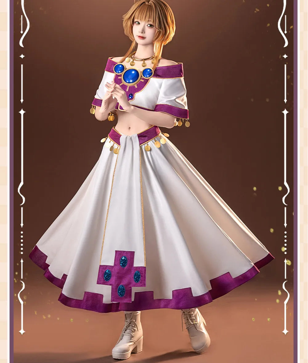Cardcaptor Sakura Cosplay Costume – Pink & White Sweet Combat Dress (Anime Party/Halloween Outfit)