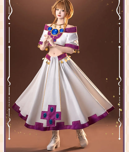 Cardcaptor Sakura Cosplay Costume – Pink & White Sweet Combat Dress (Anime Party/Halloween Outfit)