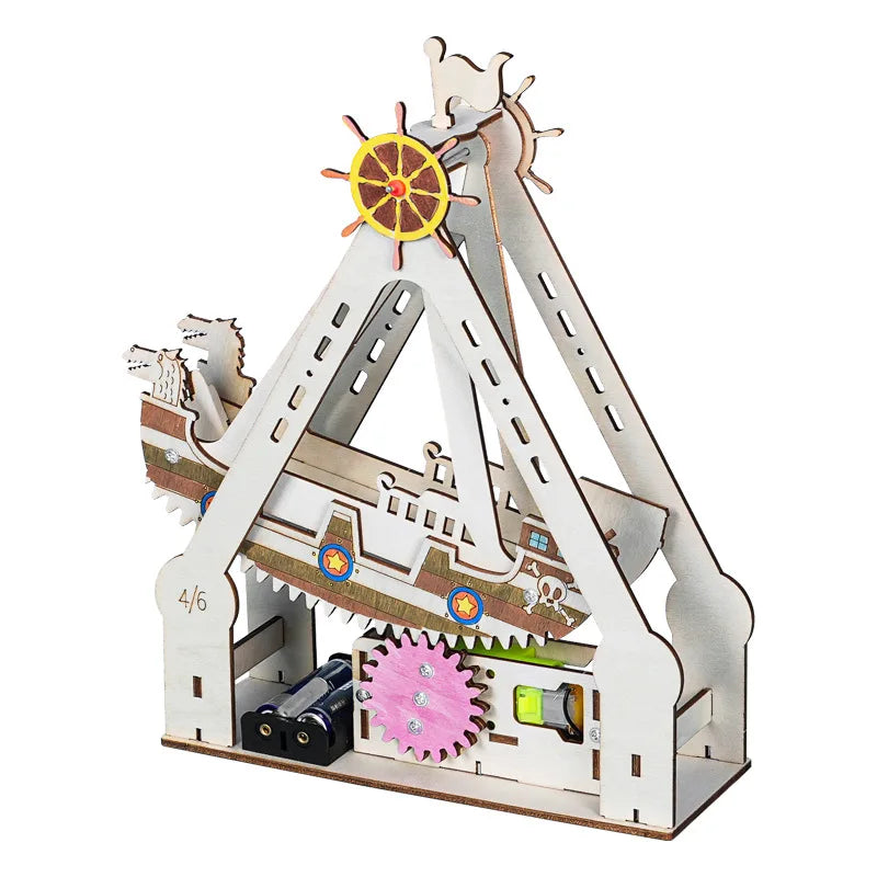 Kit d'expériences scientifiques à faire soi-même pour enfants – Jouet éducatif STEM, ensemble d'apprentissage scientifique pratique, projet artisanal d'assemblage technologique pour étudiants, cadeau d'apprentissage créatif
