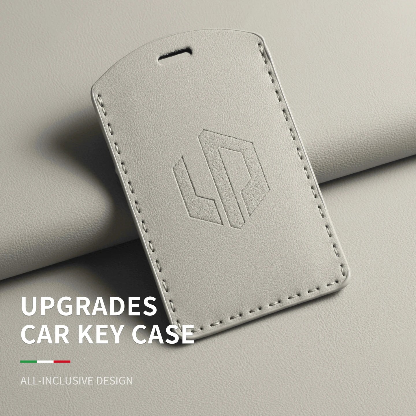 Funda protectora de cuero genuino para llave de coche LEAPMOTOR B01, C10, C11 y C16 – Kit prémium de protección de mando a distancia y tarjeta llave