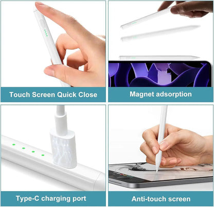 Lápiz Óptico Recargable para Xiaomi Redmi Pad 2, Pad SE 8.7, Pad 7S, 6S Pro, Pad 7, Pad 6, Pad 5 y Pro 11" – No Requiere Bluetooth