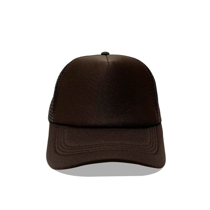 Gorra Trucker de Malla de 5 Paneles con Logotipo Personalizado – Gorra de Béisbol Ajustable para Hombres y Mujeres, Equipos Deportivos y Uso al Aire Libre en Verano