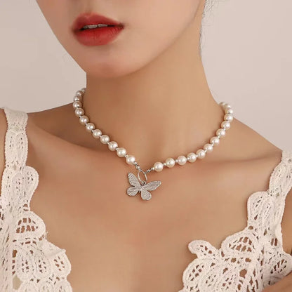 Nuevo collar gargantilla de perlas barrocas para mujer, lujoso, para bodas, fiestas, collar de cuentas de tres capas, torques, regalo de joyería de moda para damas
