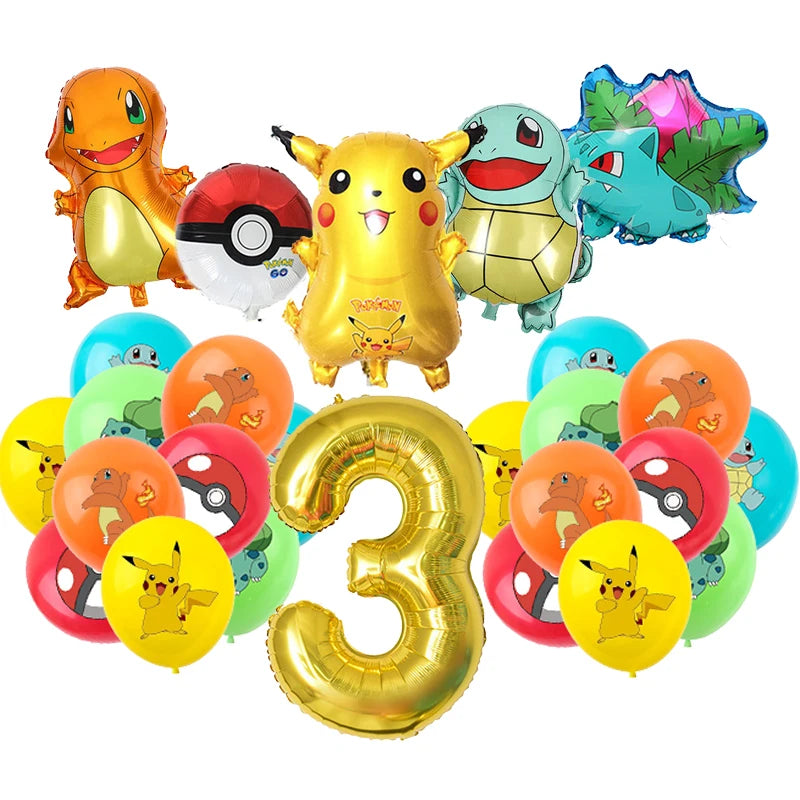 Pokémon Birthday Gift Bags – Pikachu Candy Loot Bags for Party Decorations, Goody Bags & Fillers Supplies