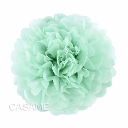 5PCS Tissue Paper Pom Poms – 4–12 Inch Paper Flower Balls for Weddings, Birthdays & Party Decorations