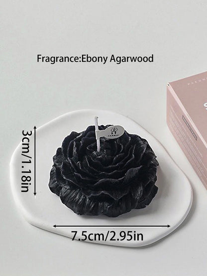 3D Peony Flower Scented Candle – Creative Aromatherapy Candle for Wedding Decor, Valentine’s Day Gifts, Souvenirs & Home Decoration