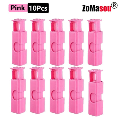 1/50PCS Reusable Food Sealing Clips – Spring Clamp Bag Clips for Bread, Snacks & Wrap Bags, Fresh-Keeping Kitchen Storage Organizer