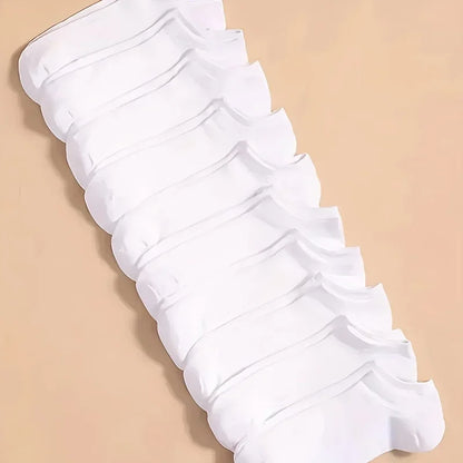 10/20/40 Pairs Unisex Cotton Ankle Socks – Soft Low Cut Everyday Socks for Men & Women