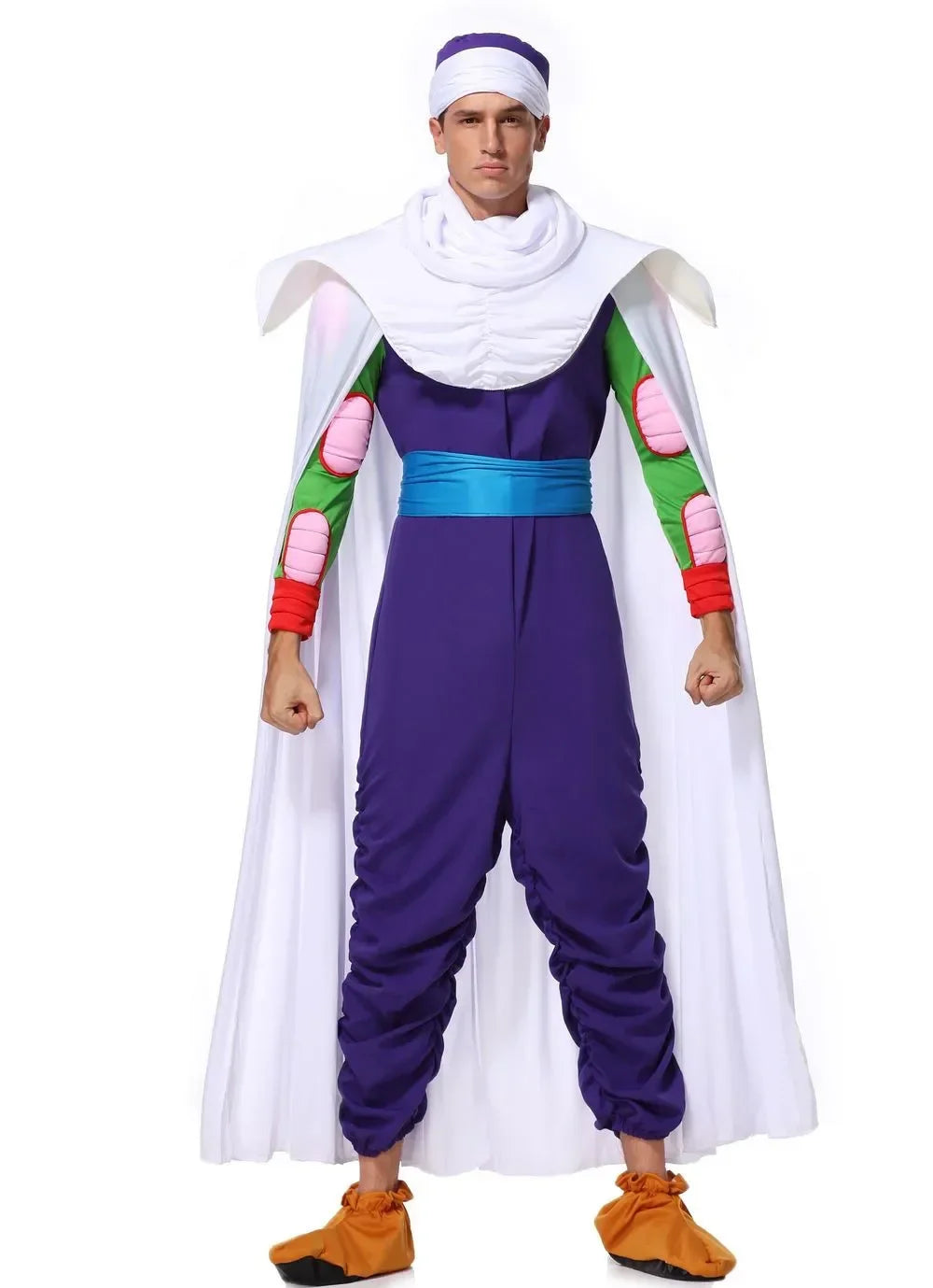 Dragon Ball Master Roshi (Kame Sennin) Cosplay Costume – Adult Men Anime Jumpsuit Outfit for Halloween, Carnival & Roleplay Events