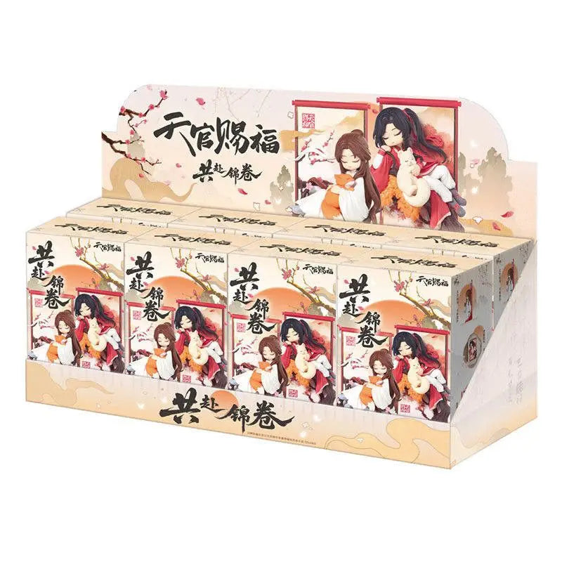 Heaven Official’s Blessing Scroll Series – Xie Lian & Hua Cheng Magnetic Sticker Blind Box, Anime Figure Ornament & Collectible Toy
