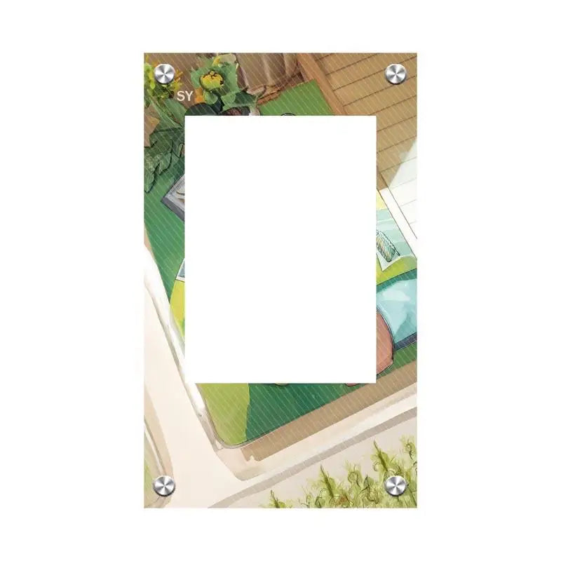Présentoir pour cartes à collectionner Pokémon PSA, en acrylique, avec illustrations étendues – Latios, Latias, Mew, Évoli et Pikachu