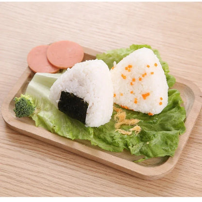 Onigiri Sushi Rice Ball Mold Kit – DIY Japanese Rice Press for Bento Lunches, Reusable Kitchen Tool (1–2 PCS)