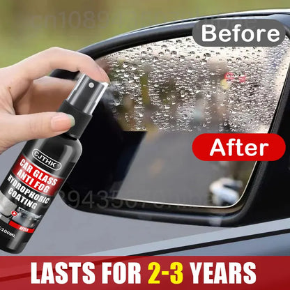 Spray repelente de lluvia Nano Glass – Revestimiento hidrofóbico para parabrisas y eliminador de películas de aceite para automóviles