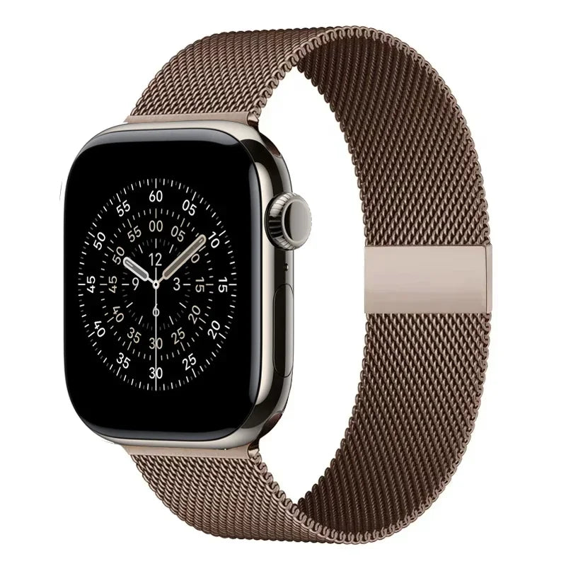 Milanese Loop Metal Band for Apple Watch – Compatible with Series 11, 10, 9, 8, 7, 6, 5, 4, SE & Ultra 2/3, 40–49mm