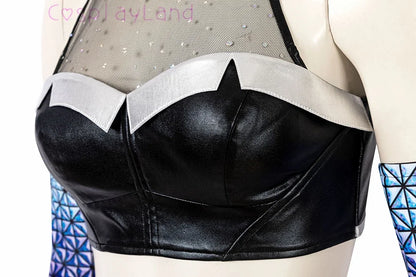 League of Legends K/DA Kai’Sa Cosplay Costume – Performance Halloween Outfit