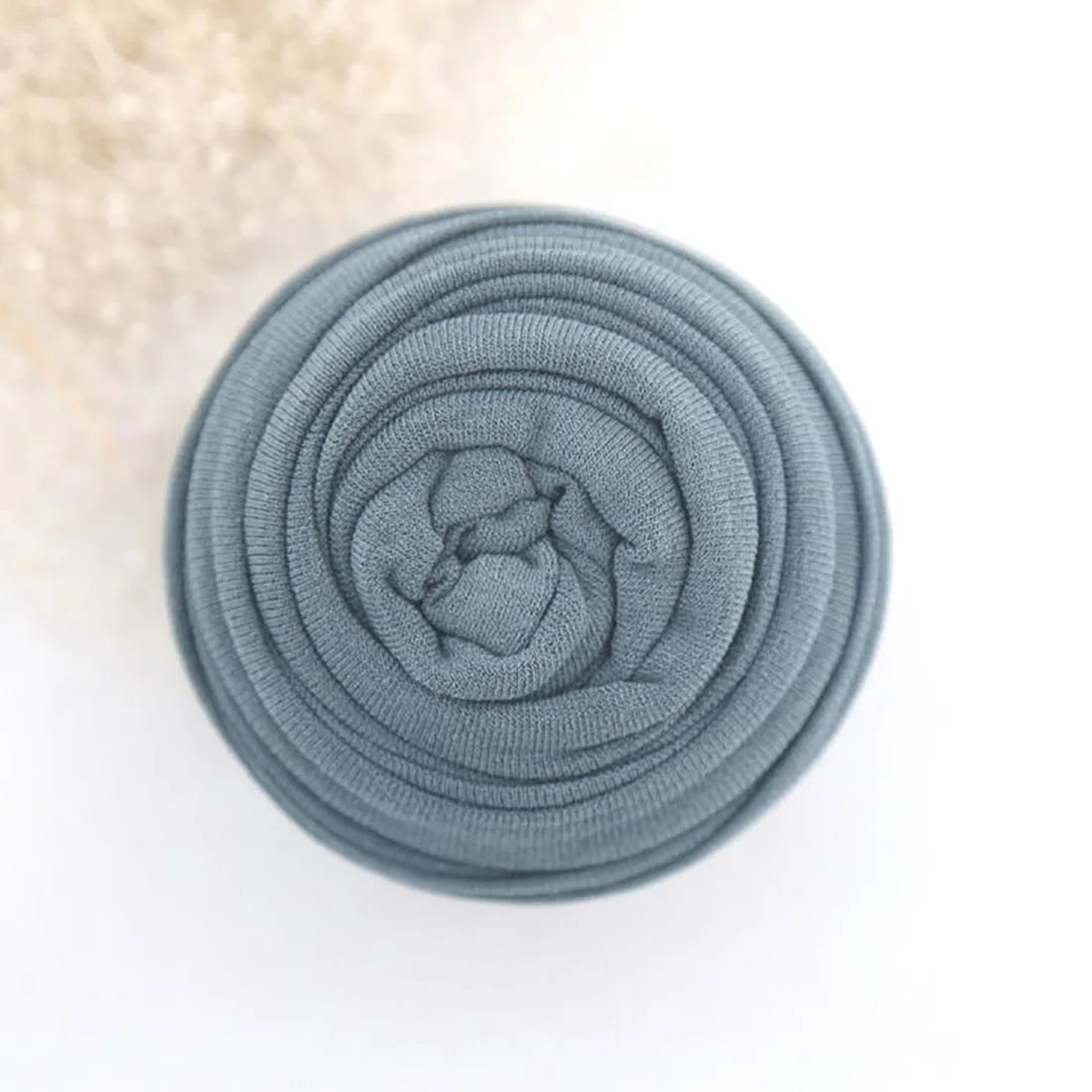 Arrullo elástico de punto para recién nacido – Manta suave de jersey de 35x160cm para fotografía de bebés, capa elástica para sesiones de fotos de recién nacidos, accesorios cómodos para baby shower y recuerdo