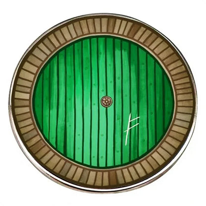Durin's Doors Enamel Pin Brooch – Fantasy Lord Ring Inspired Lapel Badge for Women & Men | Collectible Fashion Jewelry Gift