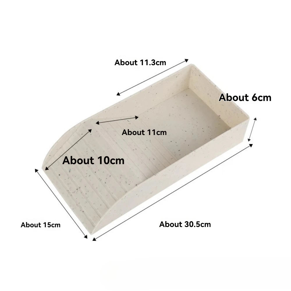 Reptile Bathing Pool & Feeding Dish – Water Bowl with Ramp for Snakes, Turtles, Bearded Dragons & Lizards, Terrarium Habitat Accessory